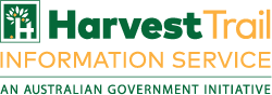 Harvest trail information service logo